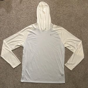 Men's Nike Dri-FIT Fitness Long Sleeve Hooded Shirt Size: XL